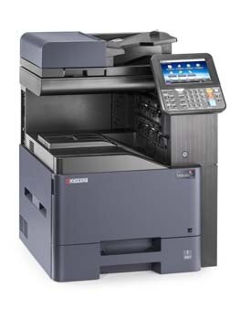 Kyocera TASKalfa 356ci Multi-Function Color Laser Printer (Black, Blue)